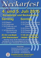 Neckarfest des Stadtteilverein Wieblingen
